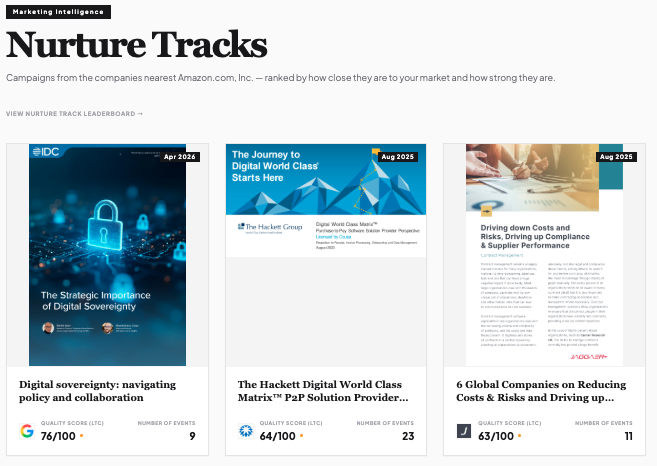 Nurture Tracks